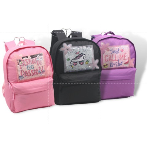 Tas Ransel Anak Perempuan motif karakter kode MF 8101 / Tas Ransel Anak