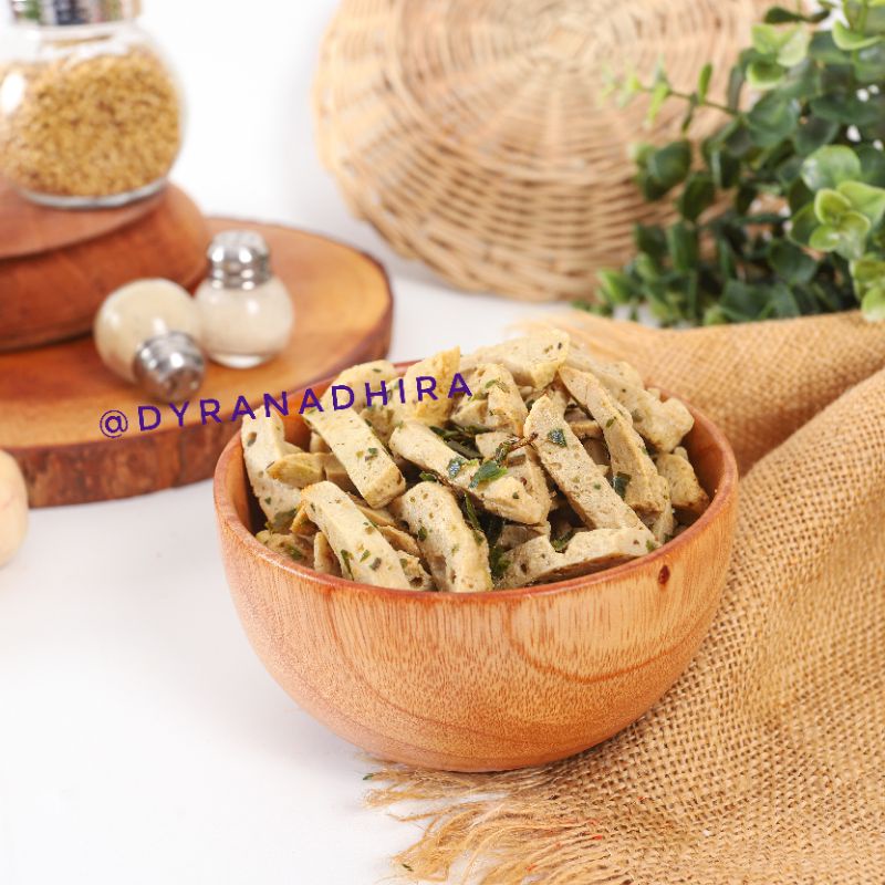 (Termurah) Basreng stick daun jeruk, box 500ML.-1