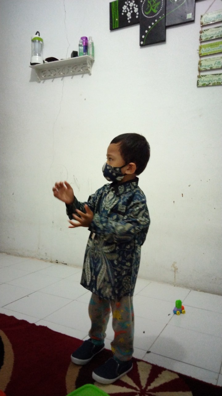 Kemeja Batik Anak Laki/baju Batik Anak Laki-laki Motif Pisang Bali/batik Anak Laki Lengan Panjang