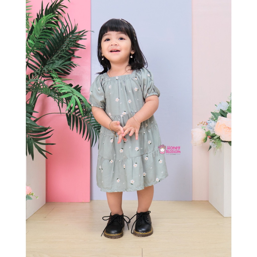 HoneyBlossom - Daster Bayi Emily Series / Daster Bayi Perempuan / Daster Bayi 1 Tahun