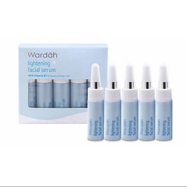 WARDAH Lightening Facial Serum 5ml jual ecer per ampul (KIM)