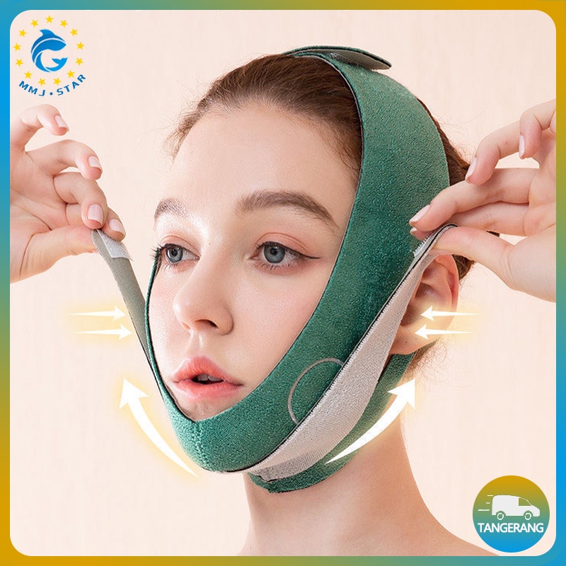 【V-shape】Sabuk Penirus Pipi Wajah Murah/Wajah Slimming Face/V-shape Sliming Cheek Belt/Face Lift Up Belt/V-shape Wajah Slimming Face