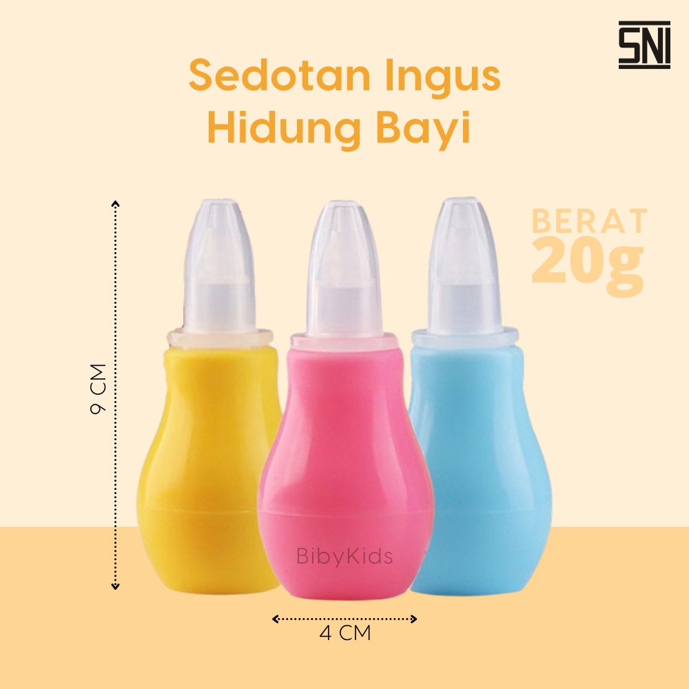 Sedot Ingus Bayi Newborn Nose Alat Penyedot Ingus Baby Murah Yuki Nasal Aspirator Perawatan Baby Murah