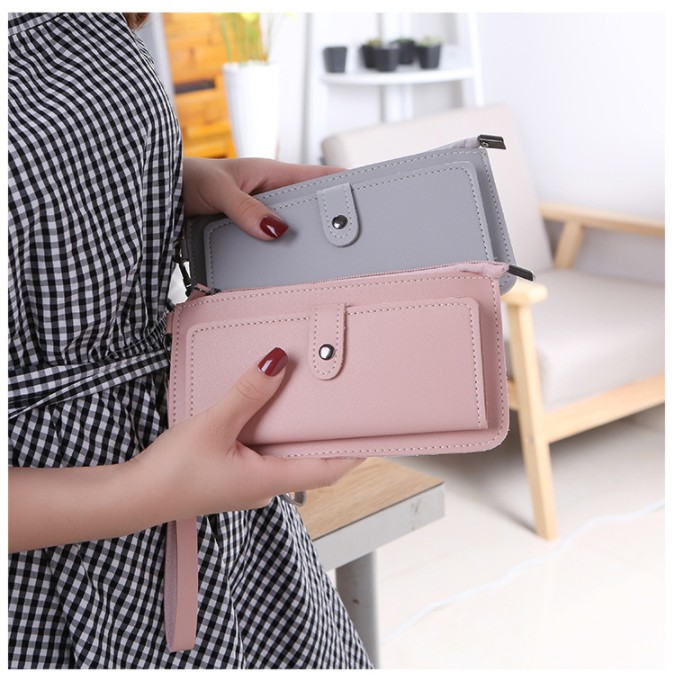 WD179 Dompet Panjang Wanita Import