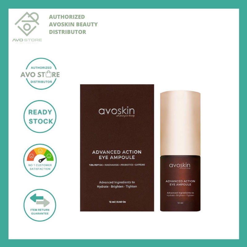 avoskin advanced action eye ampoule -- cream mata avoskin ampoule