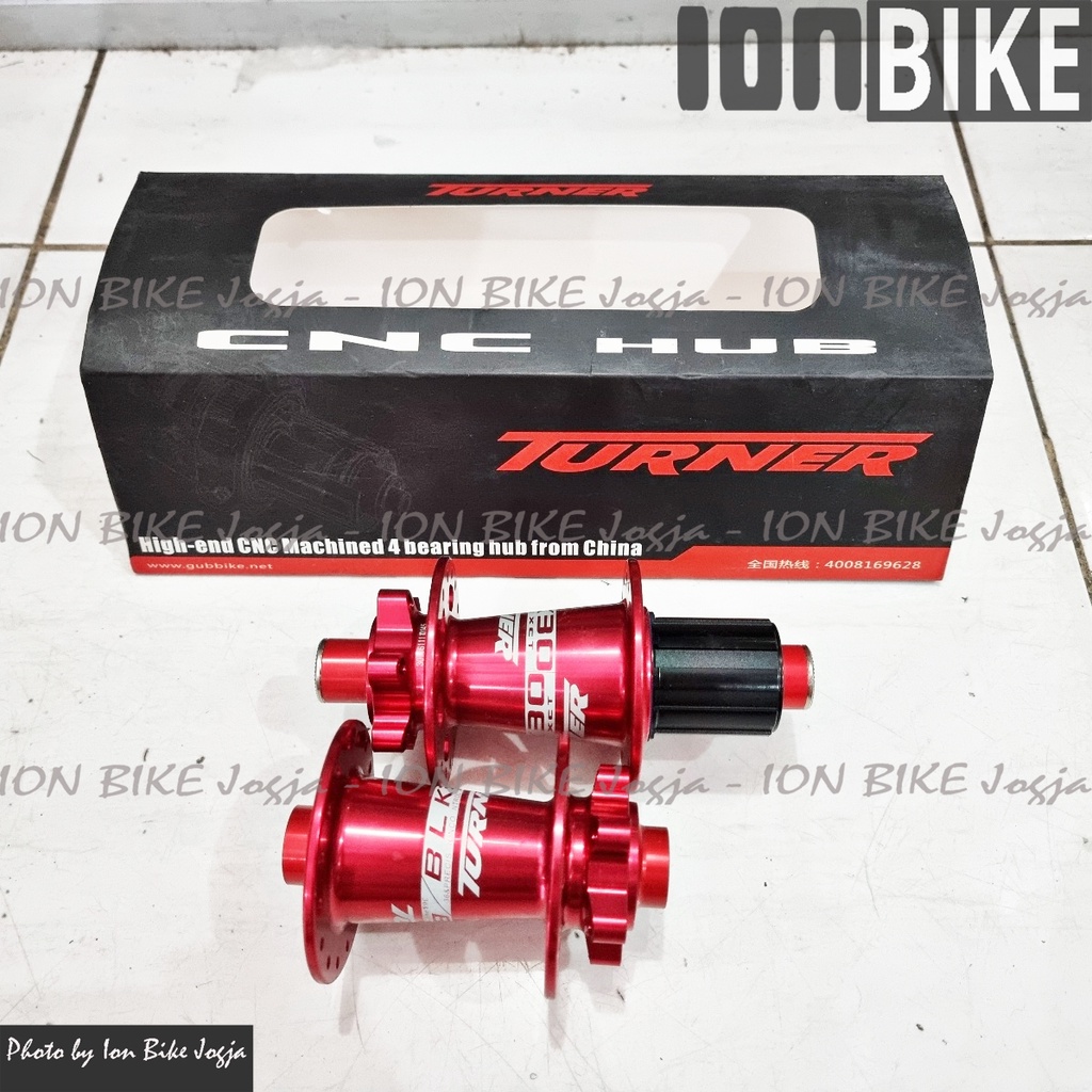 Hub Freehub Turner XCT30 32 Hole TA15 TA12 Discbrake 32H 32 H Free Hub - Sepeda MTB TA 15 x 100 TA 1