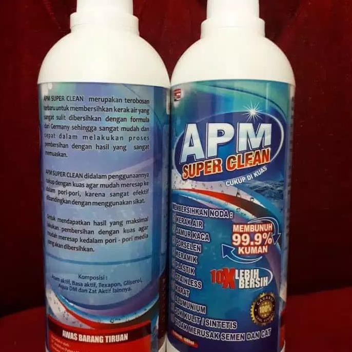 TERBAIK APM SUPER CLEAN PEMBERSIH KERAK KERAMIK DLL AMPUH TERMURAH