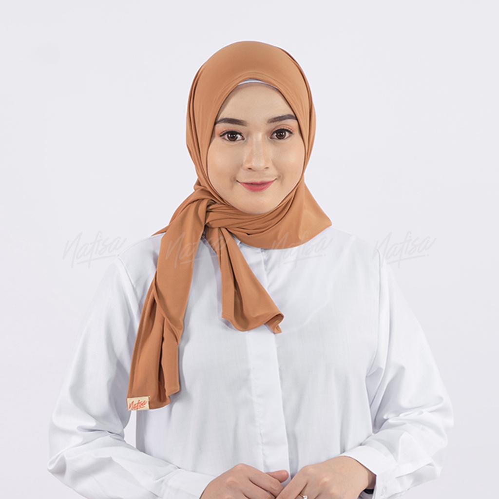 Pasmina Zafia - Jilbab Pahmina Instan Simple Premium - Hijab Remaja Ultracrif