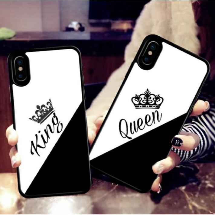 [P05] Fashion Case Couple King Queen For All Type