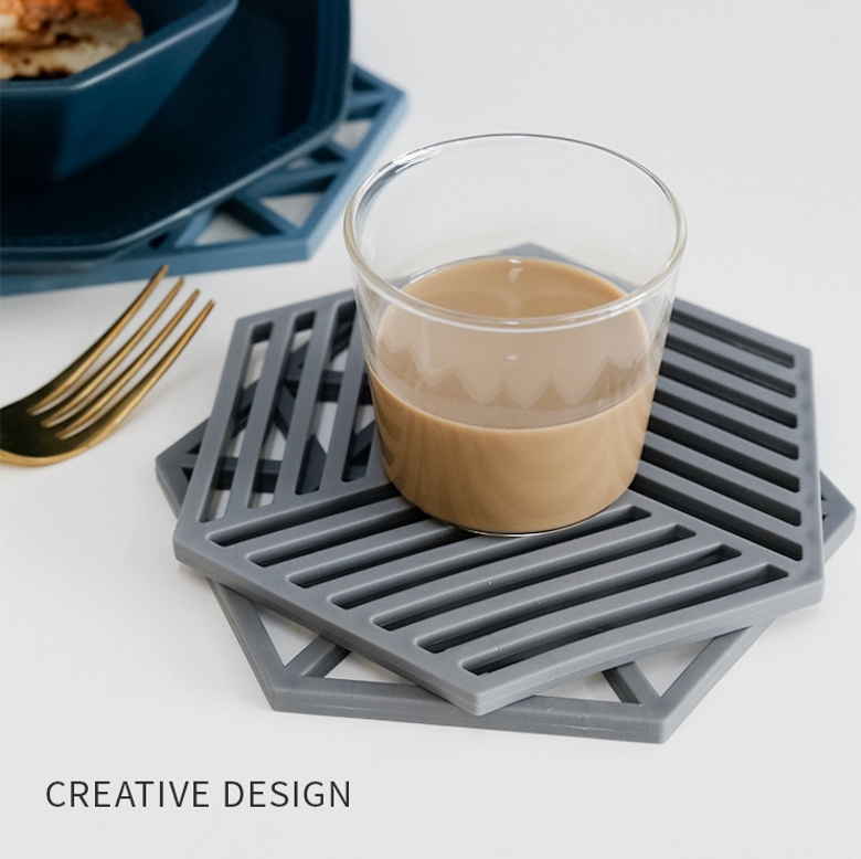 Hot Sale/1Pc Silicone Tableware Insulation Mat/Tatakan Mangkok Insulasi Panas/Tatakan Mangkok Cup Pad/Alas Meja Makan Anti Panas Dekorasi Rumah Desktop