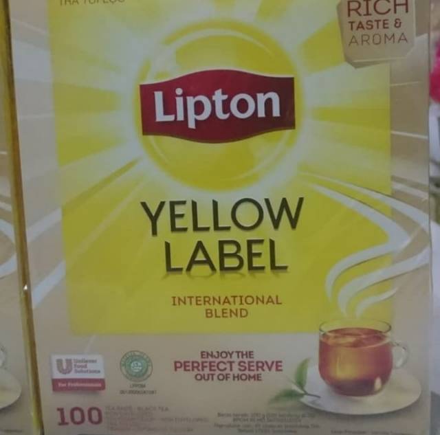 LIPTON YELLOW LABEL NON ENVELOPE 100 PCS ku