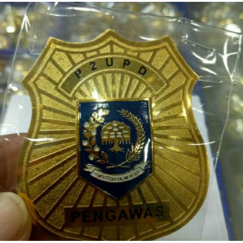 PIN P2UPD PIN PPUPD KEWENANGAN PPUPD PIN pengawas Bros pengawas lencana pengawas PIN p2upd lencana P