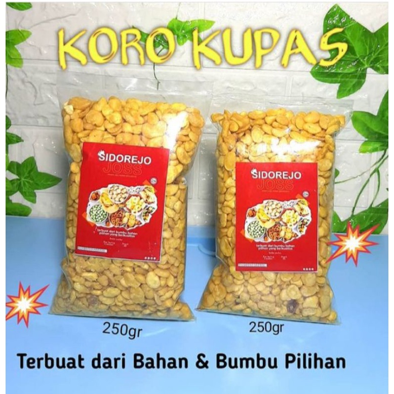 

KACANG KORO KUPAS ORI DAN PEDAS 250 GRAM