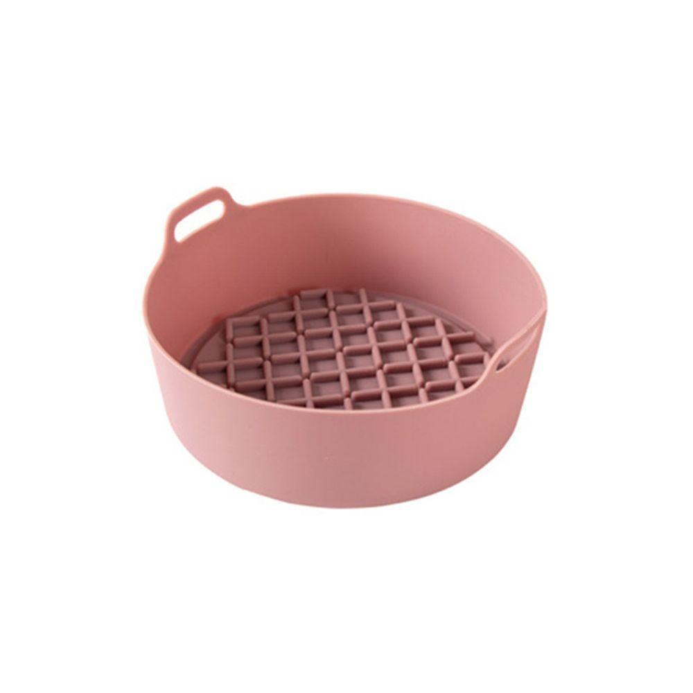 Solighter Air Fryer Silicone Pot Alat Masak Pizza Piring Roti Fried Chicken Grill Pot Tray Baking Basket