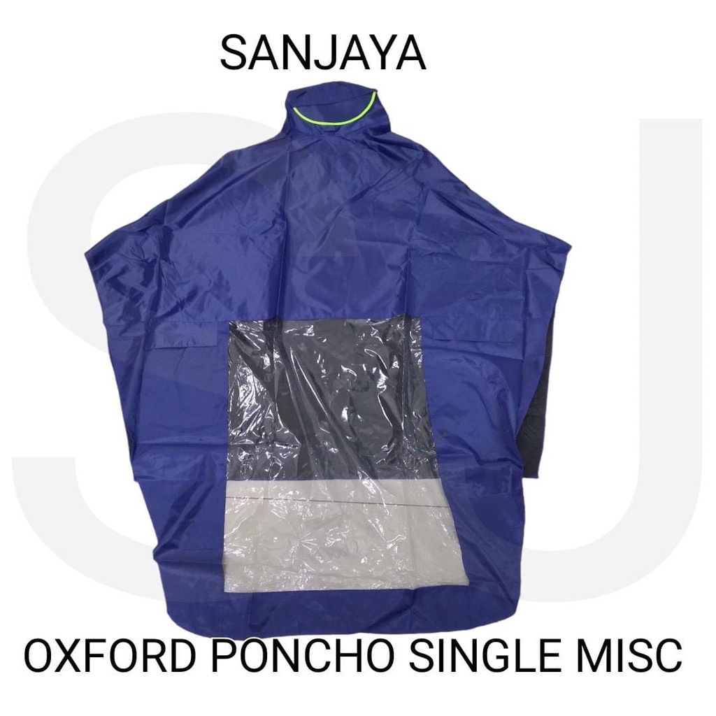 JAS HUJAN / JAS HUJAN SETELAN / MANTOL / JAS HUJAN DEWASA / RAINCOAT / OXFORD PONCHO SINGLE MISC