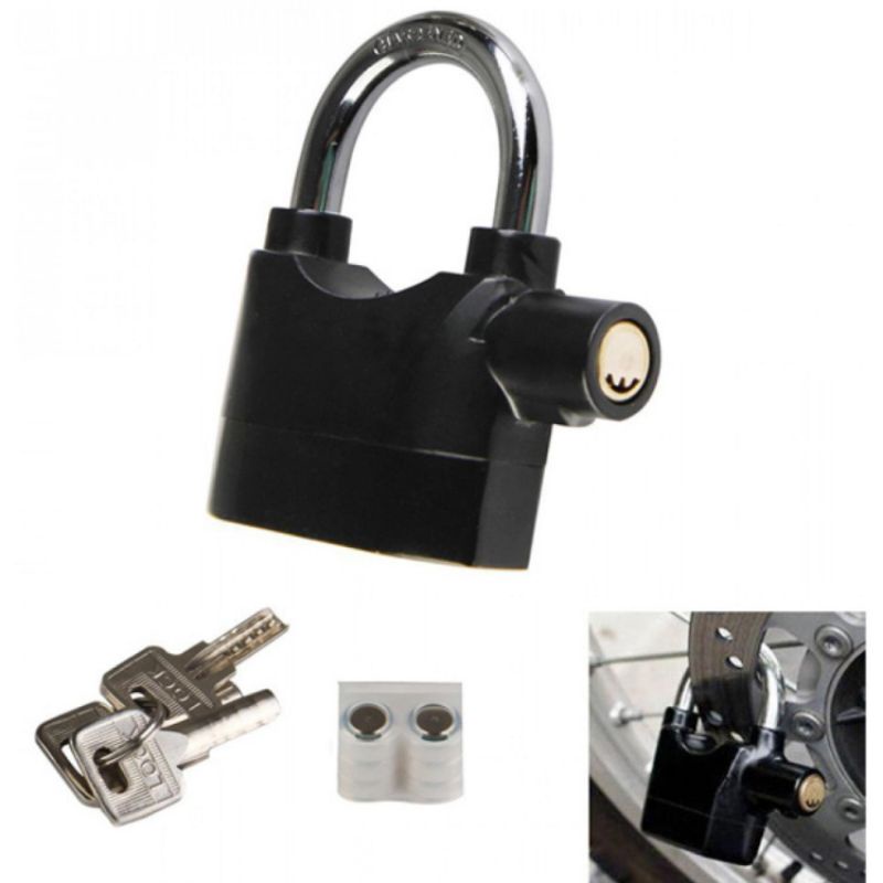 Gembok Alarm Gembok Numeric Travel Padlock Combination Solid Brass