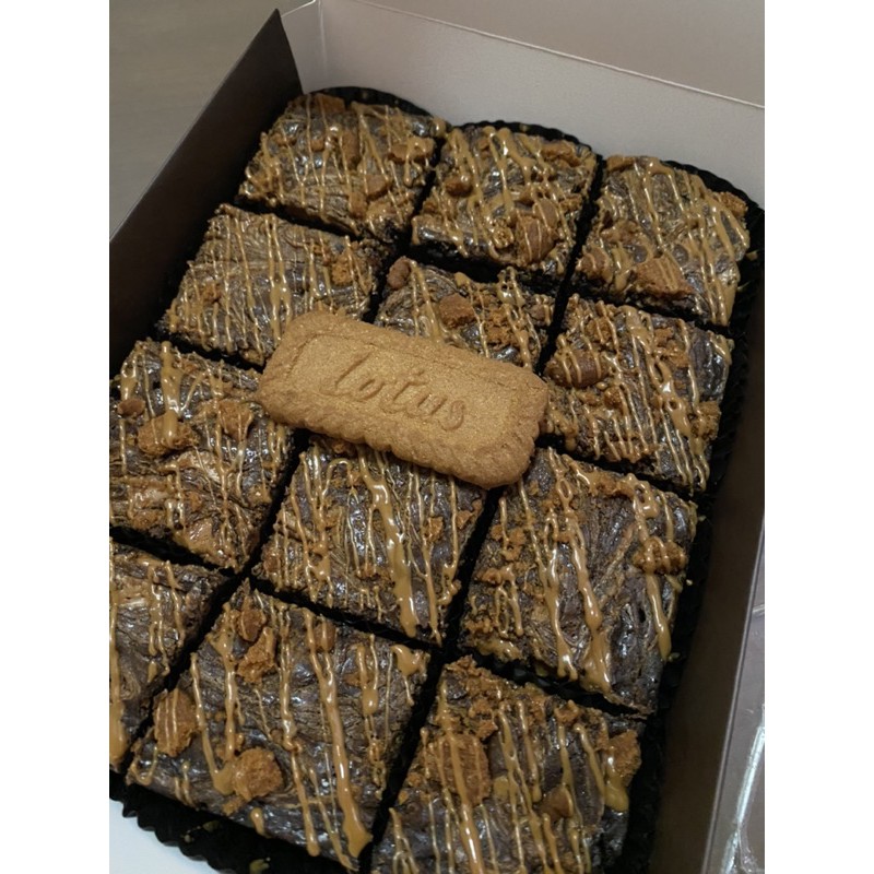

Lotus brownies