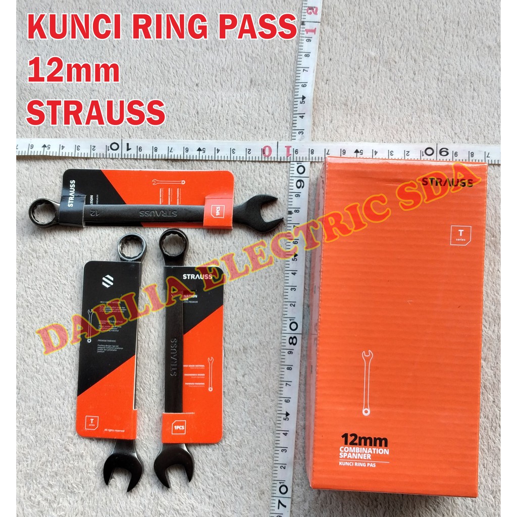 KUNCI RING PASS 12MM STRAUSS