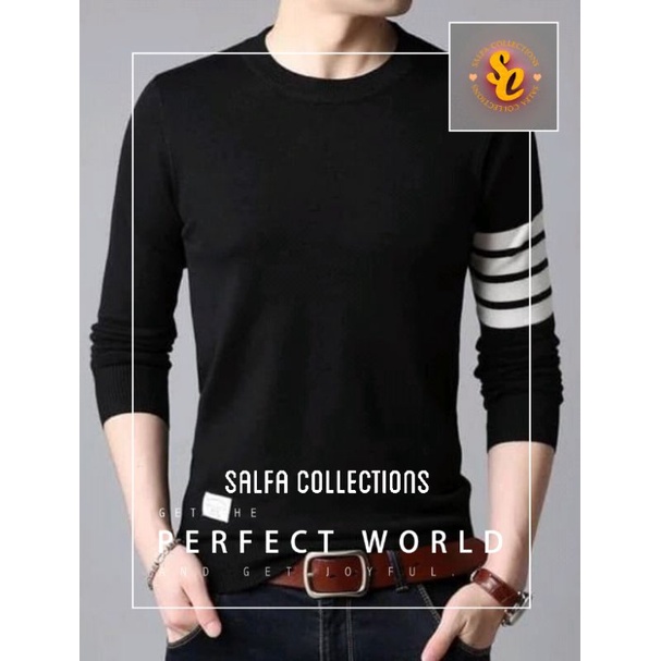 switer rajut,cowo korea style pangkat gaul,terkini salfa collections