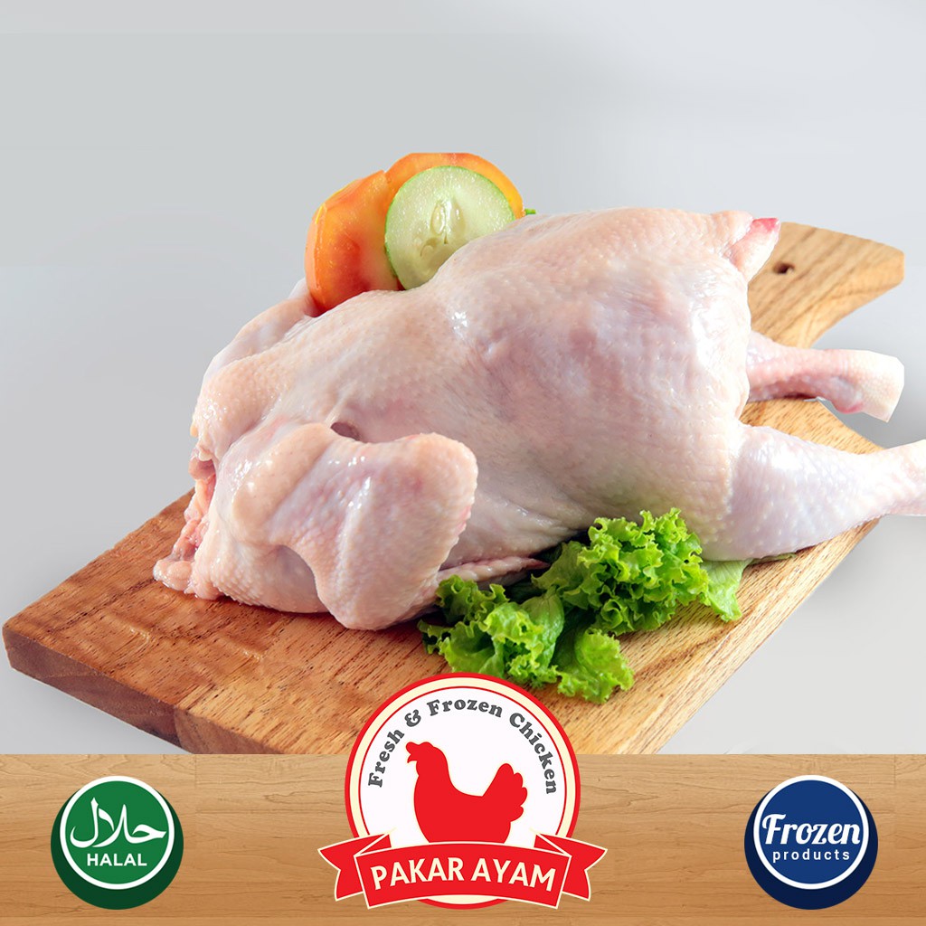 

Ayam Karkas / Potong Broiler Ukuran 0.7 - 0.8, Bisa kirim via Go-jek