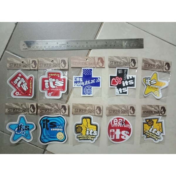 

[MERCHANDISE ITS] STIKER SURF - ITS - STICKER MAHASISWA KAMPUS TEKNIK SURABAYA