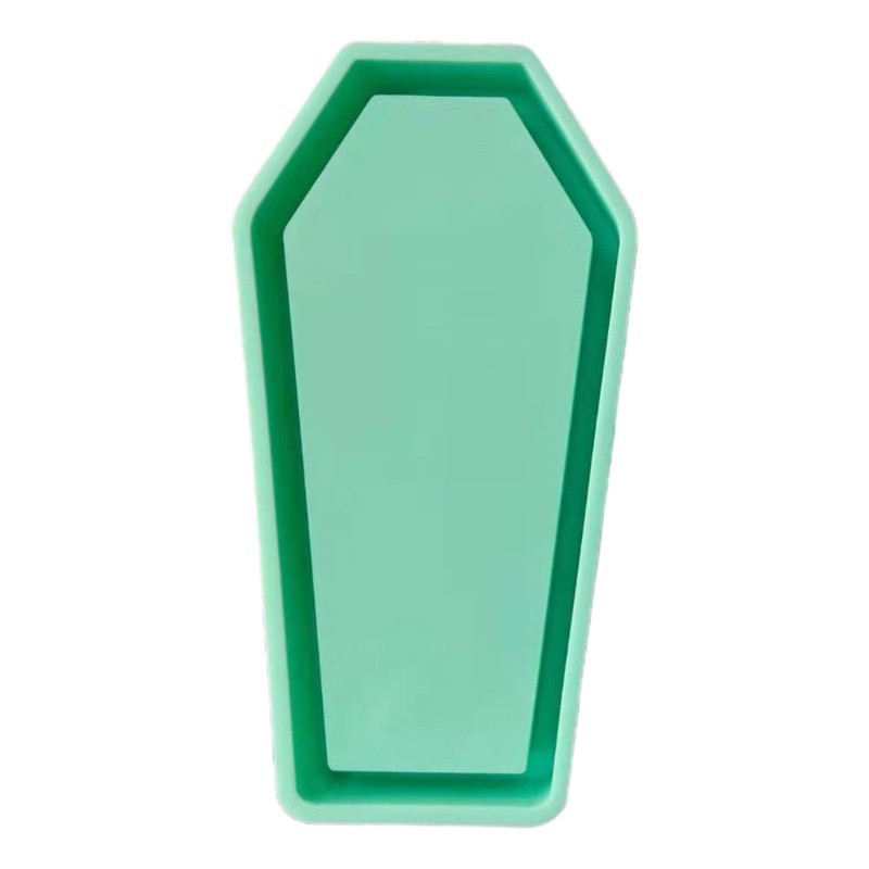 SIY  Coffin Box Epoxy Resin Mold Storage Case Silicone Mould DIY Crafts Jewelry Container Making Tool