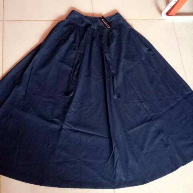 ROK PAYUNG POLOS WANITA  BAHAN KATUN PREMIUM