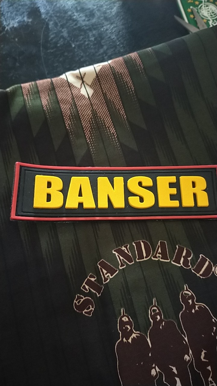 Perekat Banser Persegi Panjang