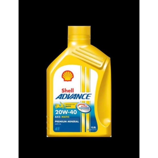 Oli Motor Metic Shell Advance AX5 Metic 20W-40 Premium Meneral