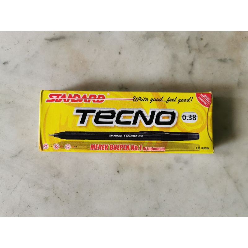 

bolpen tecno 0.38 asli