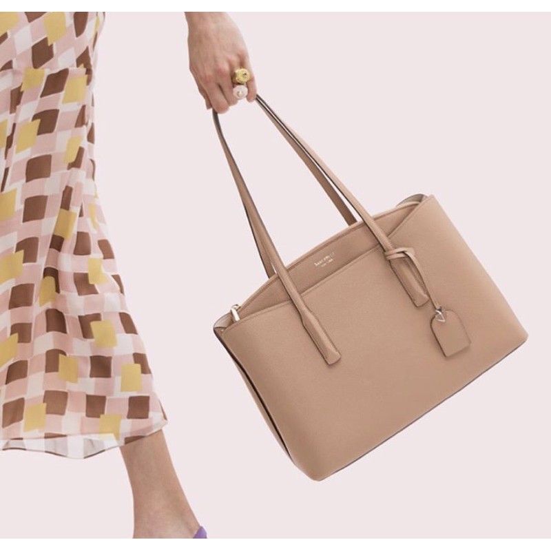 KS Margaux Large Working Tote Light Fawn