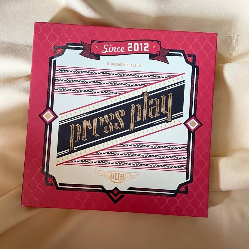 PRELOVED ALBUM BTOB PRESS PLAY