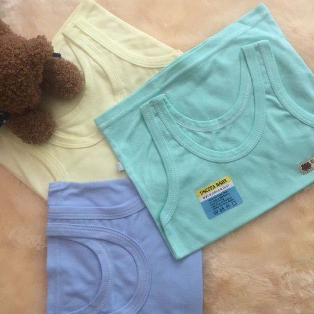 Baju singlet anak baby uscita (real pict)