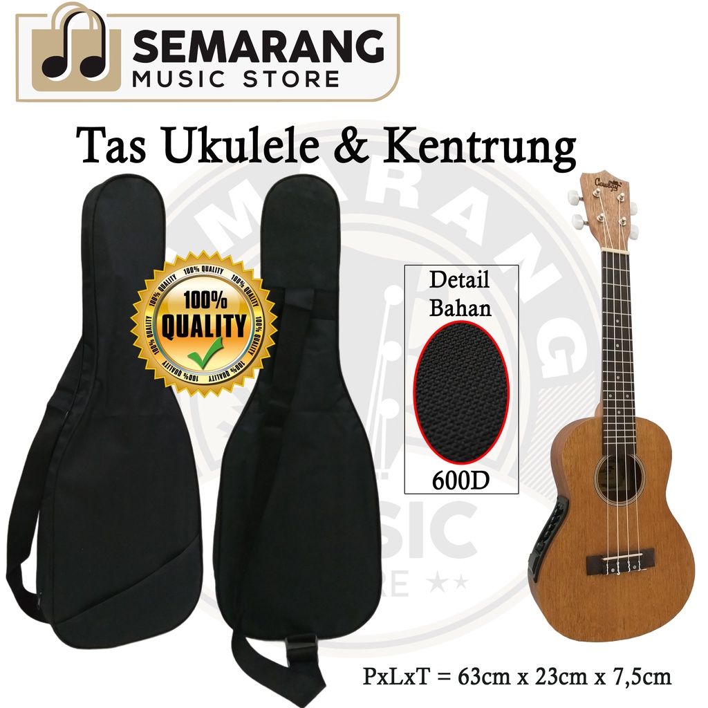 Tas Ukulele Cak Cuk Kentrung / Softcase Ukulele Cak Cuk Kentrung Bahan Kuat