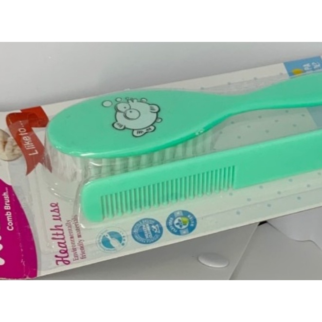 XIBEI Set 2 in 1 Sisir Sikat Bayi