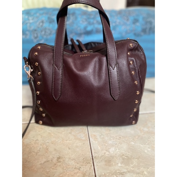 preloved tas fossil ss sidney satchel