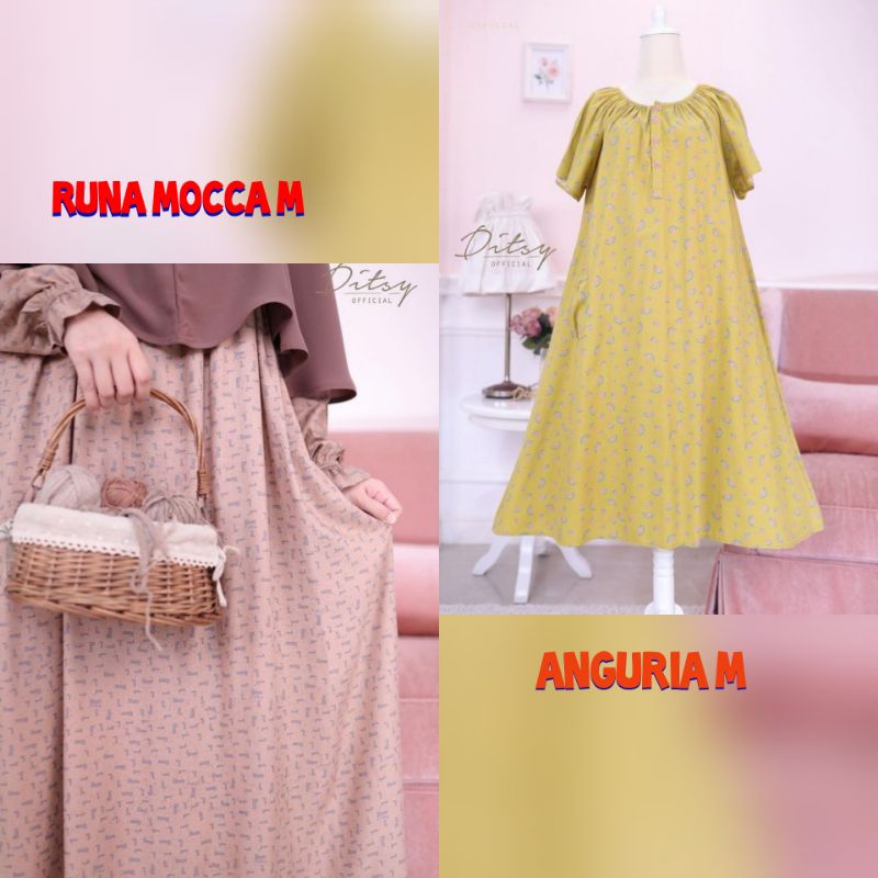 Ditsy Februari 2022 Runa Mocca & Anguria