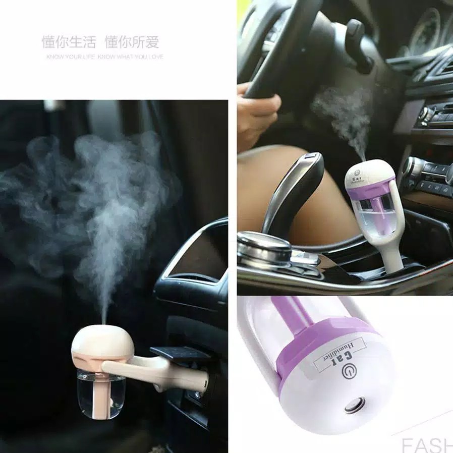 Taffware Car Humidifier Difusser Pengharum Mobil Aromatherapy H57