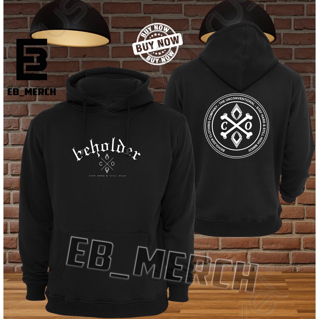 Jaket Sweater Hoodie    BEHOLDER    Keren Pria & Wanita   EB_MERCH