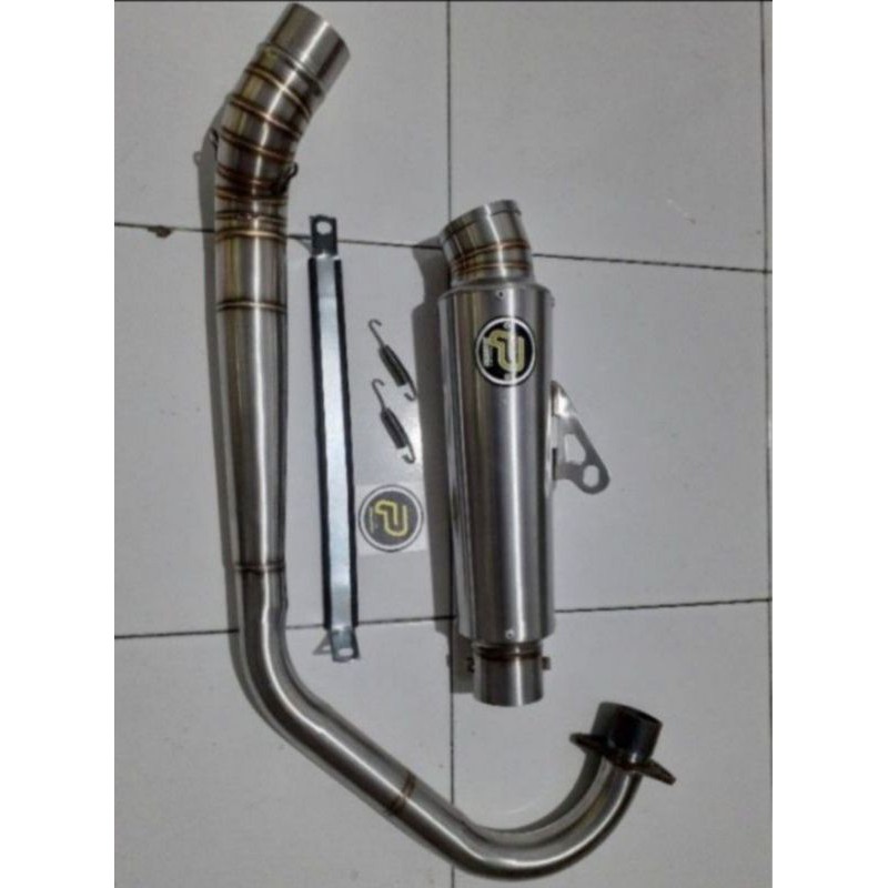 KNALPOT PEKAJAMAN KOMPETISI LEHER PATEN MP CB GL TIGER DLL