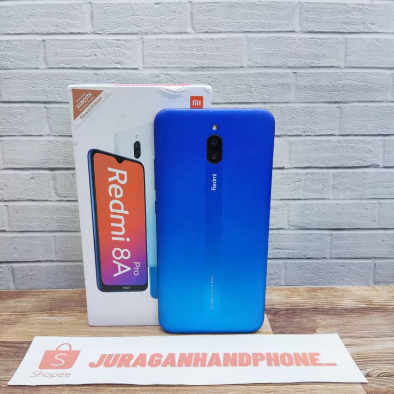 Redmi 8A Pro 3/32 GB HP Second Seken Bekas Fullset