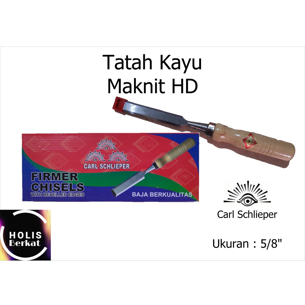 Tatah Kayu Maknit HD 5/8&quot; Carl Schlieper