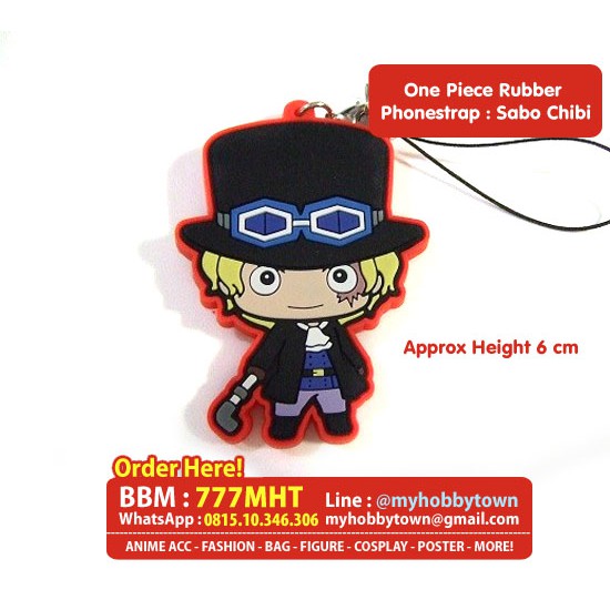 Gantungan HP (Phone Strap) One Piece : Chibi Sabo