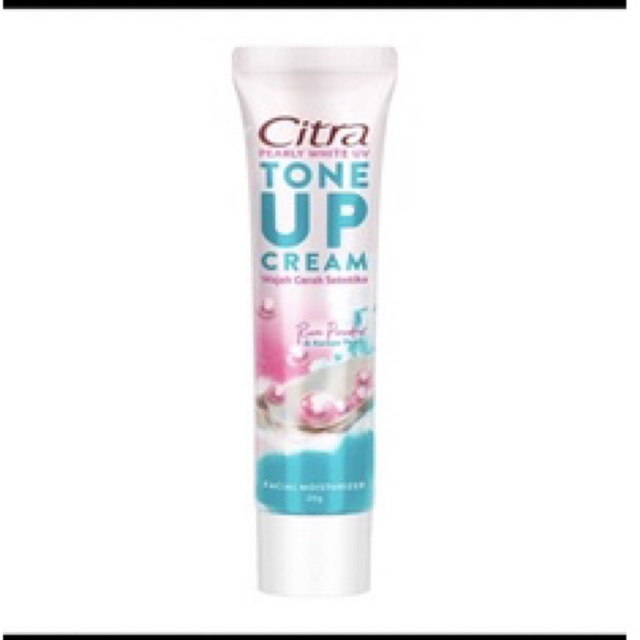 citra tone up pearly white glow moistuirzer cream kim wajah 40gr