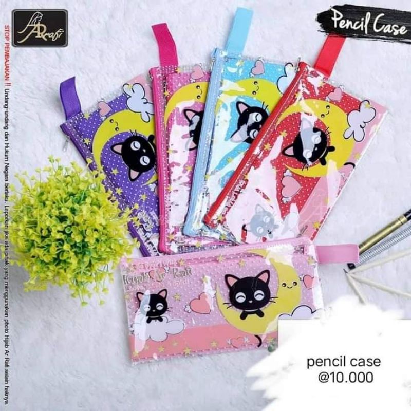 

Pencil Case besar arrafi motif kucing terlaris ✅