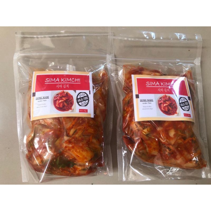 

kimchi sawi. SIMA KIMCHI kemasan 1kg