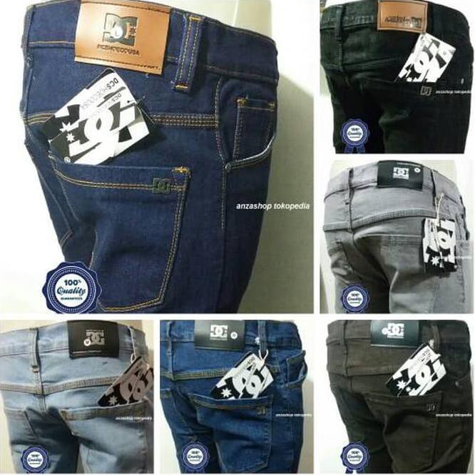 Kz55 Celana Jeans Denim Dc - Bioblitz, S Sqg1