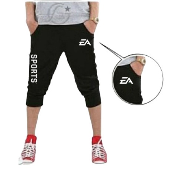 Celana Joger Pendek 3/4 Sporty Pria Wanita Termurah/celana jogger pants pria / joger pants jogger pr