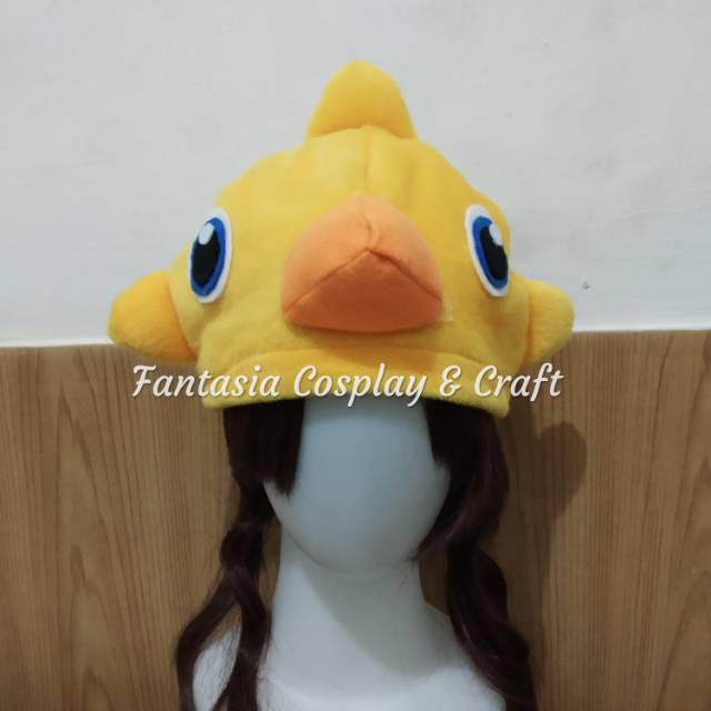Chocobo Hat Final Fantasy Topi Karakter