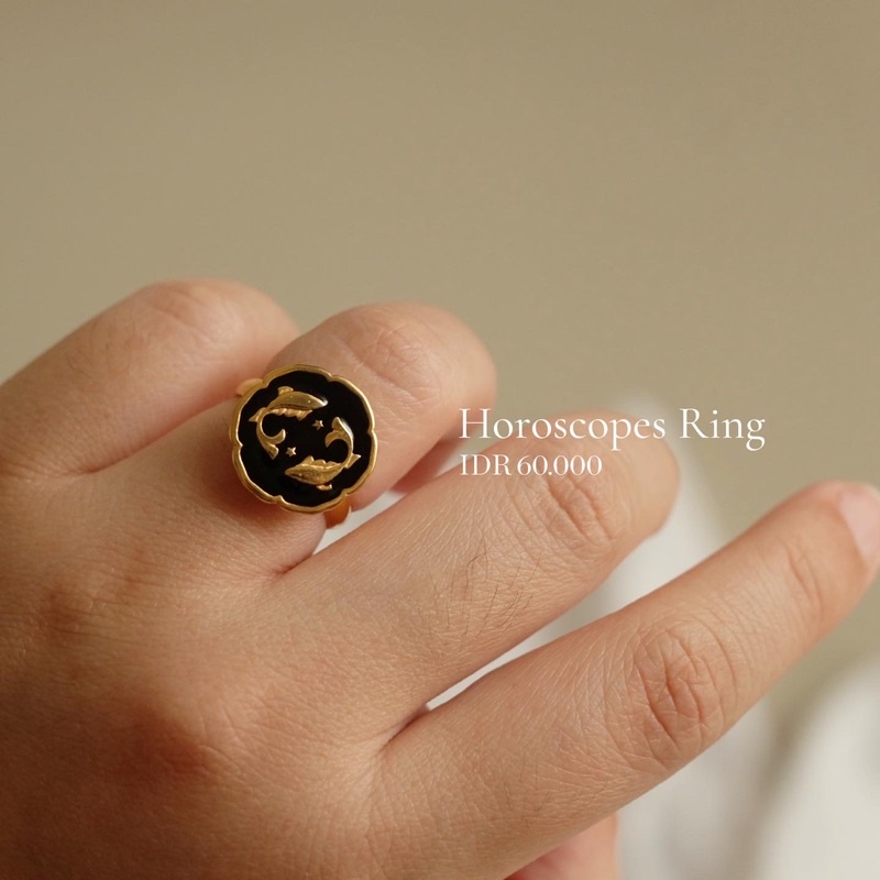 CINCIN Horoscopes Ring